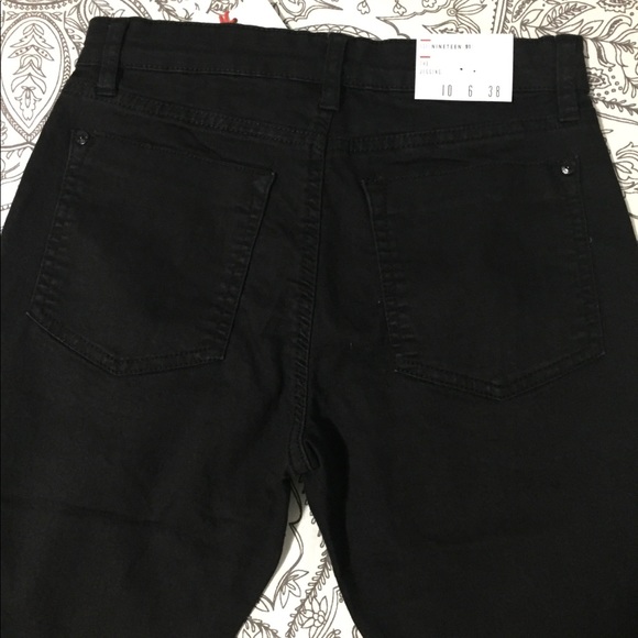 NWT Black Mid Rise Jeggings - Picture 2 of 4